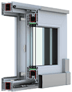 Puertas corredera - batientes de PVC